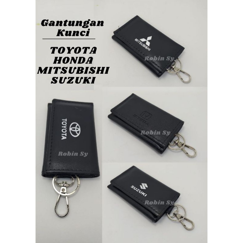 Móc Chìa Khóa Xe Hơi Honda Toyota Suzuki Mitsubishi Robin Sy-Wallet Stnk-Car