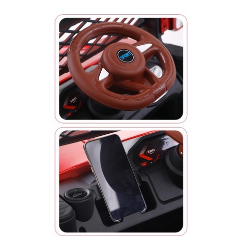 Xe ô tô điện 3 chỗ ngồi cho trẻ em dòng xe jeep