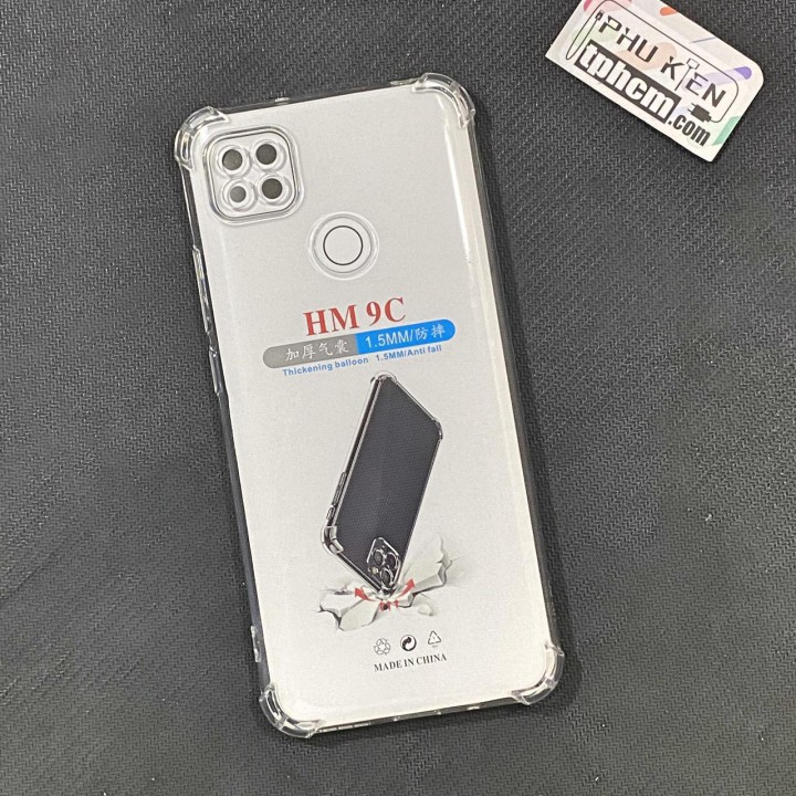 Ốp lưng Xiaomi Redmi 9C - Poco C3 dẻo Trong suốt Chống sốc