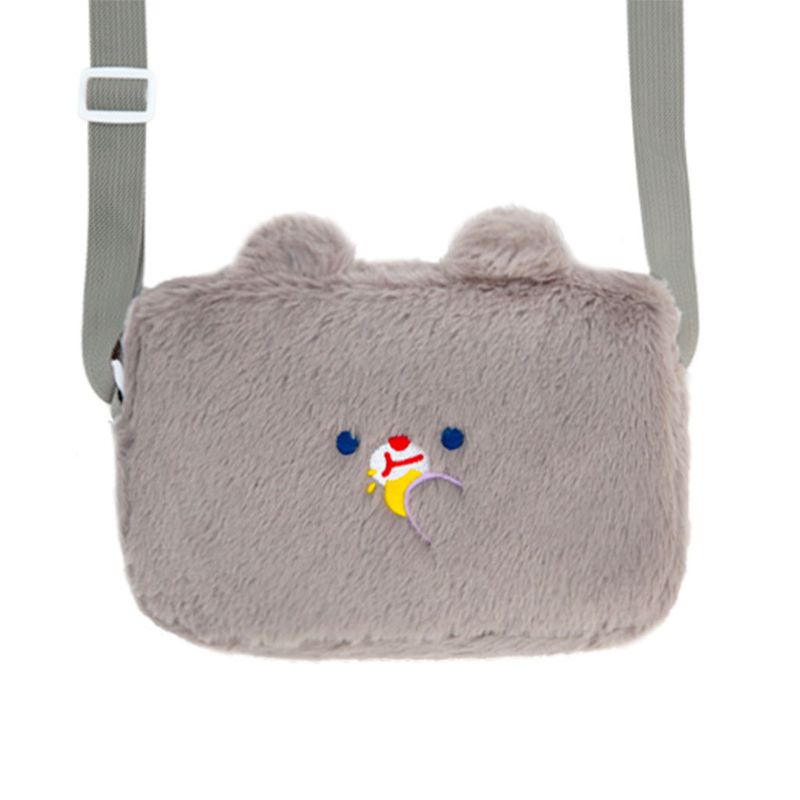 Túi Đeo Chéo Vai Bằng Vải Bông Nhỏ Nhắn Dễ Thương Dành Cho Nữ