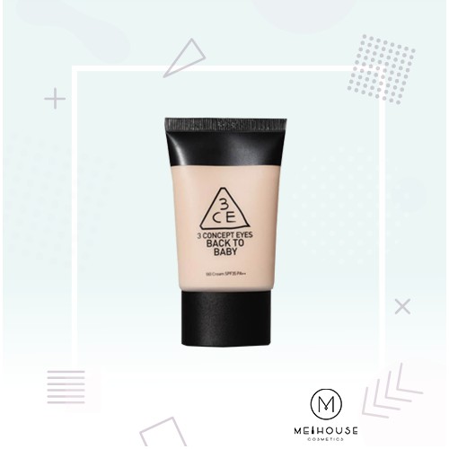 Kem nền 3ce back to baby bbcream SPF35