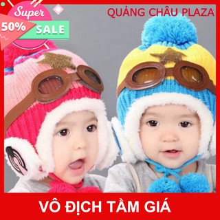 Mũ Len Phi Công xinh xẻo Cho Bé