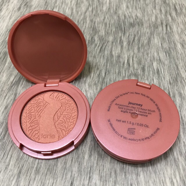 🎨Tarte 🎀(Có Quà) Tách set phấn má hồng lâu trôi Tarte Amazonian Clay 12-hour Blush + kèm quà mini