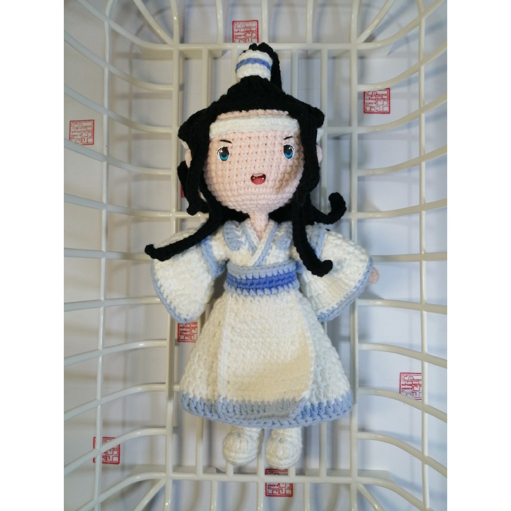 [CHART] [Trần Tình Lệnh/Ma Đạo Tổ Sư] Búp bê doll Vong Tiện móc len [Không phải thành phẩm]