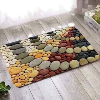 Thảm chùi chân 3D hình sỏi