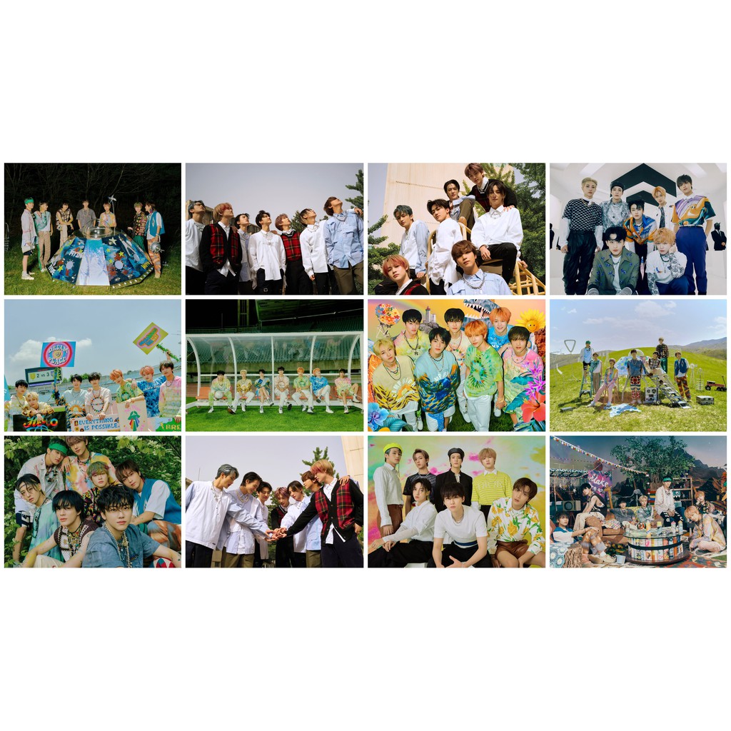 Bộ 12 postcard ảnh 9x12 NCT DREAM - HELLO FUTURE