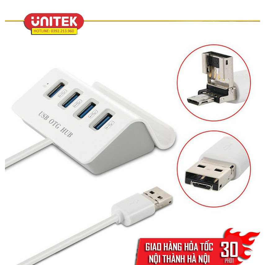 Bộ chia 4 Cổng USB OTG HUB