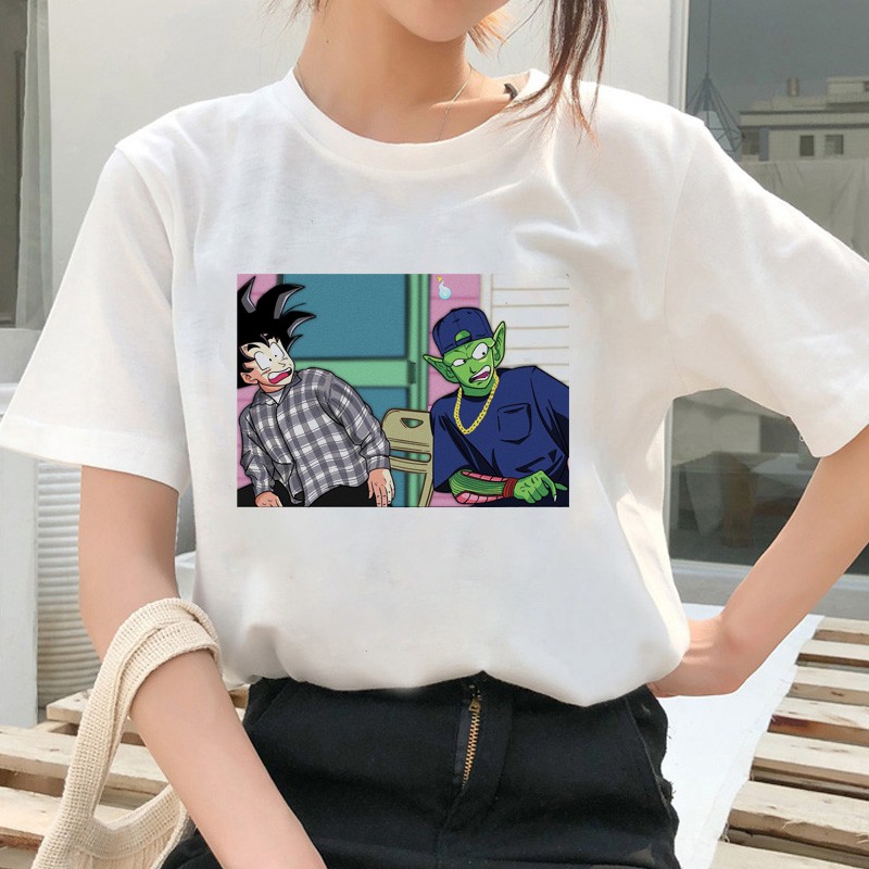 ÁO THUN TAY LỠ NAM NỮ SONGOKU FUNNY