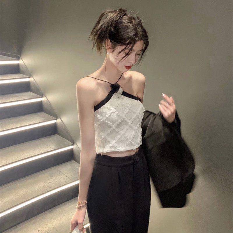 Áo Hai Dây Thiết Kế Quyến Rũ Thời Trang Mùa Hè Cho Nữ