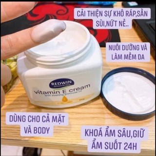 Kem Dưỡng Ẩm Vitamin E Redwin Úc 300gr