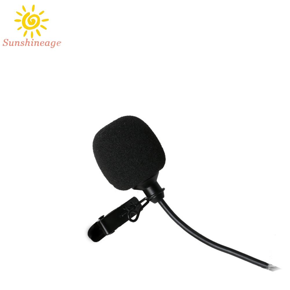 SUNAGE- ~4Pin-XLR 3.5MM Lavalier Lapel Microphone For Sennheiser For Shure Wireless Black【SUNAGE-HOT Fashion】