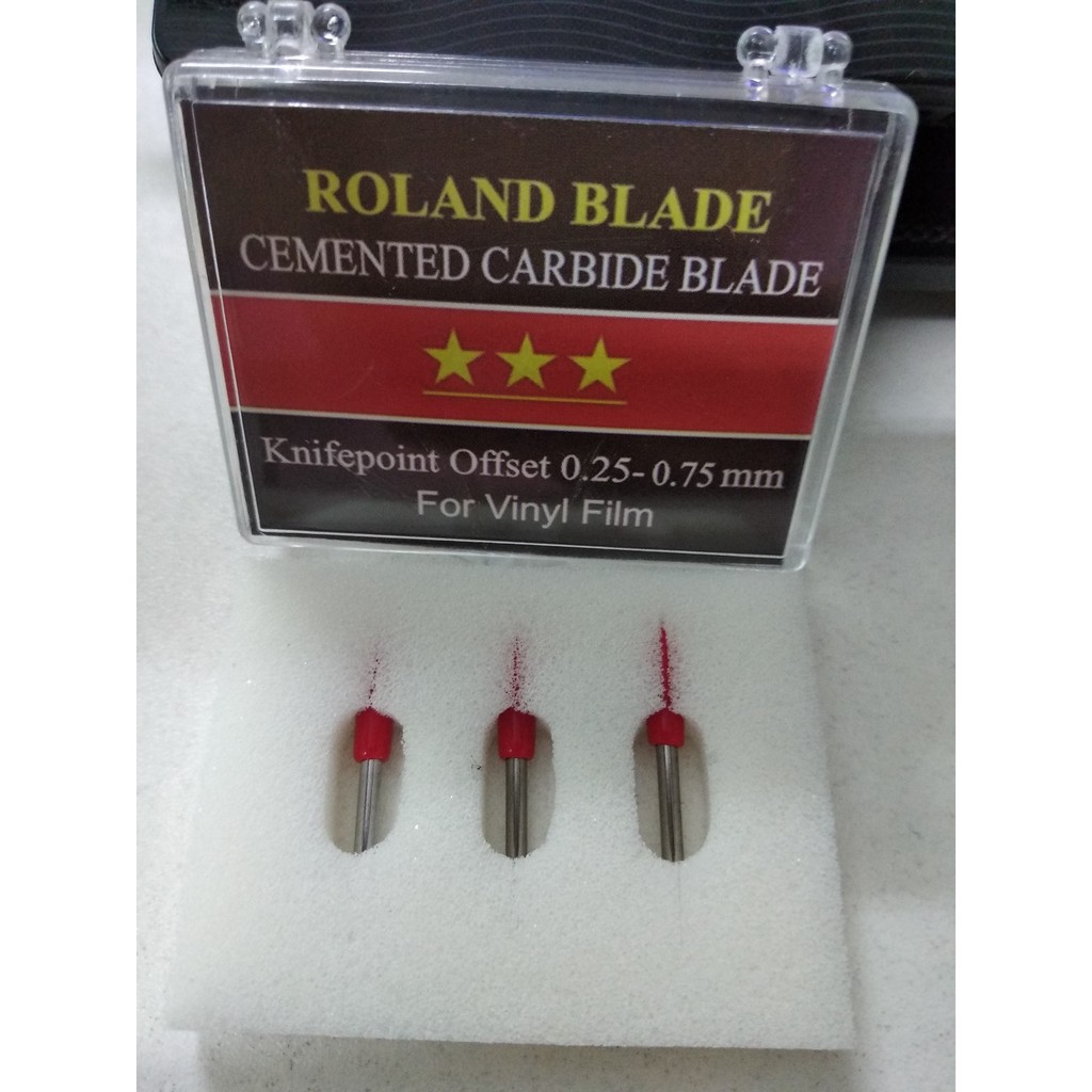 Dao cắt decal Roland bộ 3 lưỡi