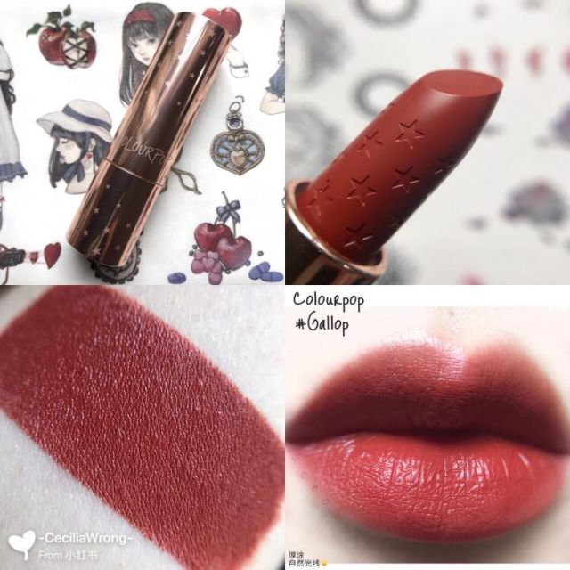 [trả order] son colourpop lux lipstick + lippie stix