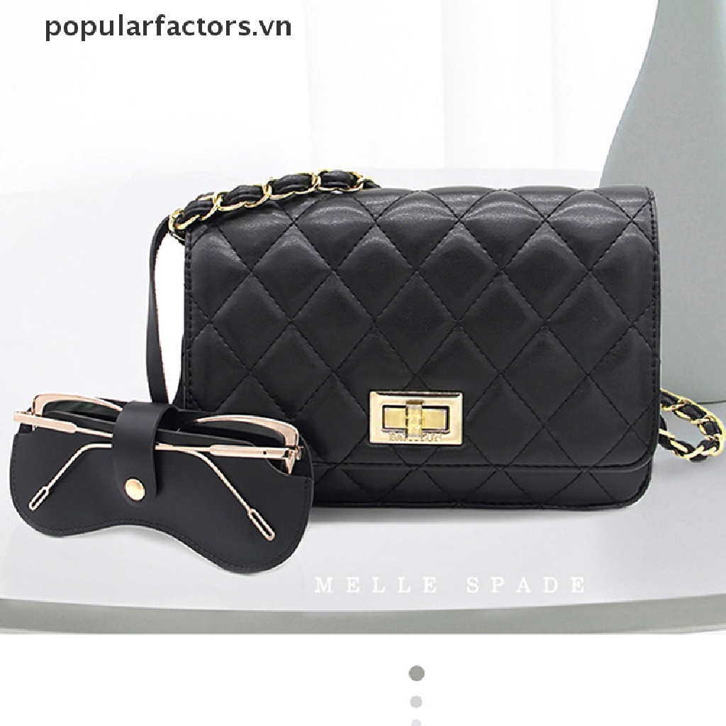 Vỏ Da PU Siêu Mỏng Đựng Mắt Kính Tiện Dụng