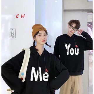 Áo đôi hodie YOU ME
