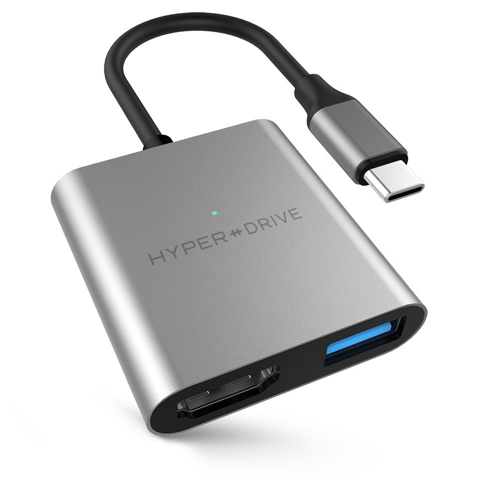 Cáp USB-C Hub HyperDrive 4K HDMI 3-in-1 chính hãng