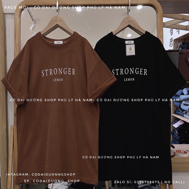 áo phông STRONGER cộc tay