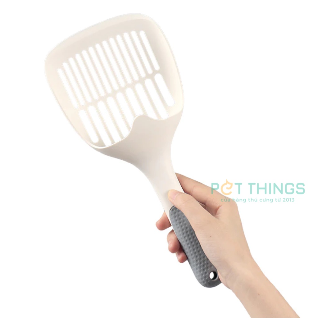 Xẻng lưới rộng hốt vệ sinh cho mèo mọi loại cát
