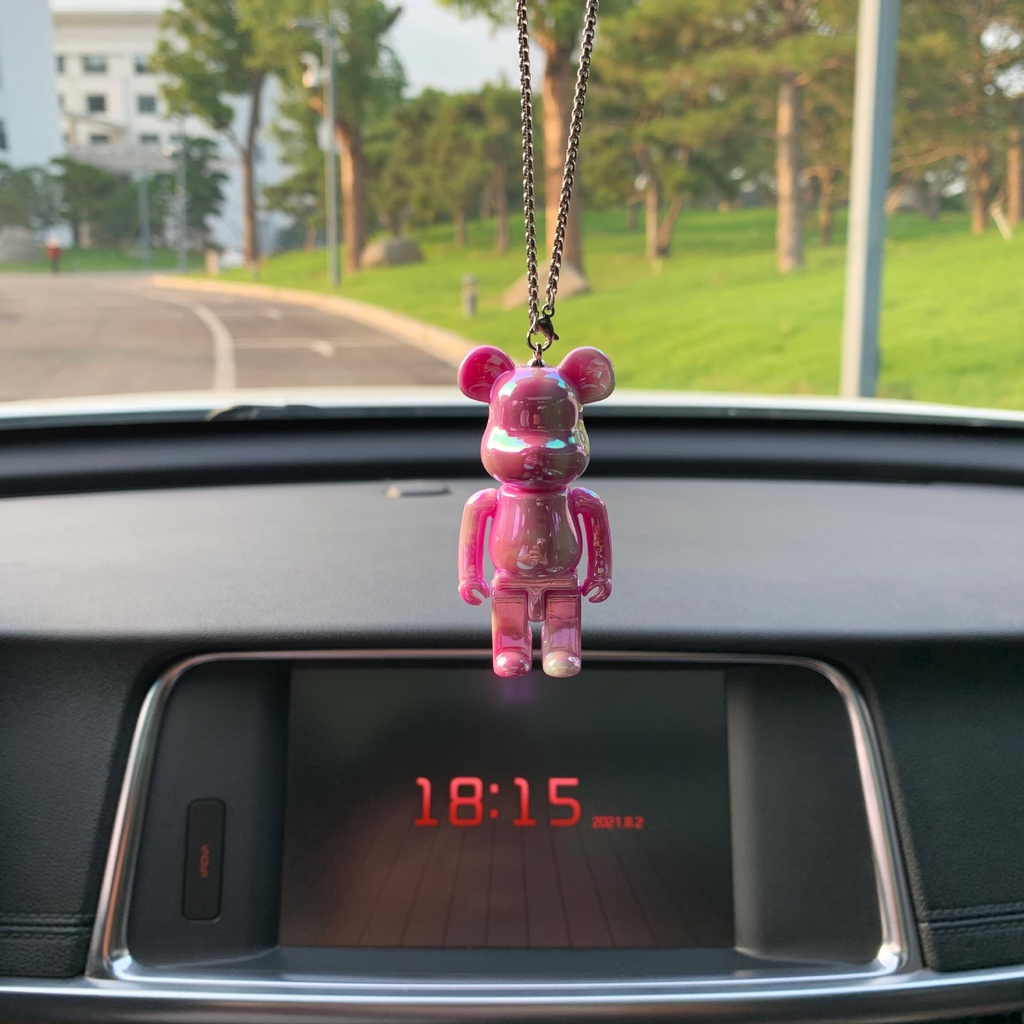 Dây Treo Trang Trí Nội Thất Xe Hơi Hình Chú Gấu Màu Sắc Ngọt Ngào Dễ Thương