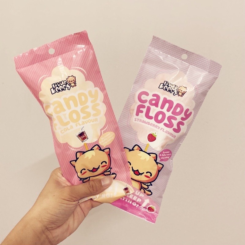 Combo Kẹo Bông gòn Little Keefy Candy Floss kết hợp BỎNG NGÔ EUREKA