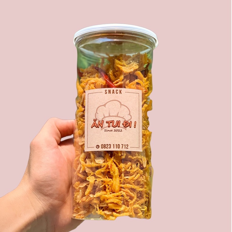 500Gr KHÔ GÀ BƠ TỎI SIÊU NGON LOẠI 1