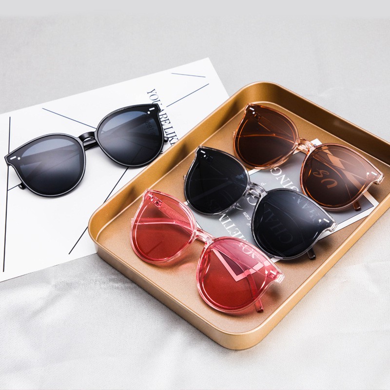 Kính thời trang nữ dáng mắt tròn thanh lịch phong cách Hàn quốc