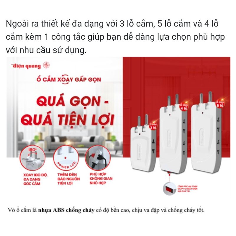 Phích cắm điện thông minh 1 chia 3 và chia 5 SOPOKA QT3 + QT5 (Trắng)