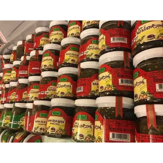 Mắm ruốc chấm Thái Lan