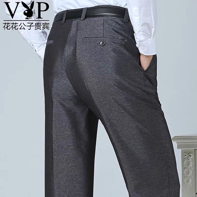 Quần âu nam trung tuổi, đứng quần dáng đẹp  Size 29 đến 46 (592206L11137)  Giá lẻ #320k