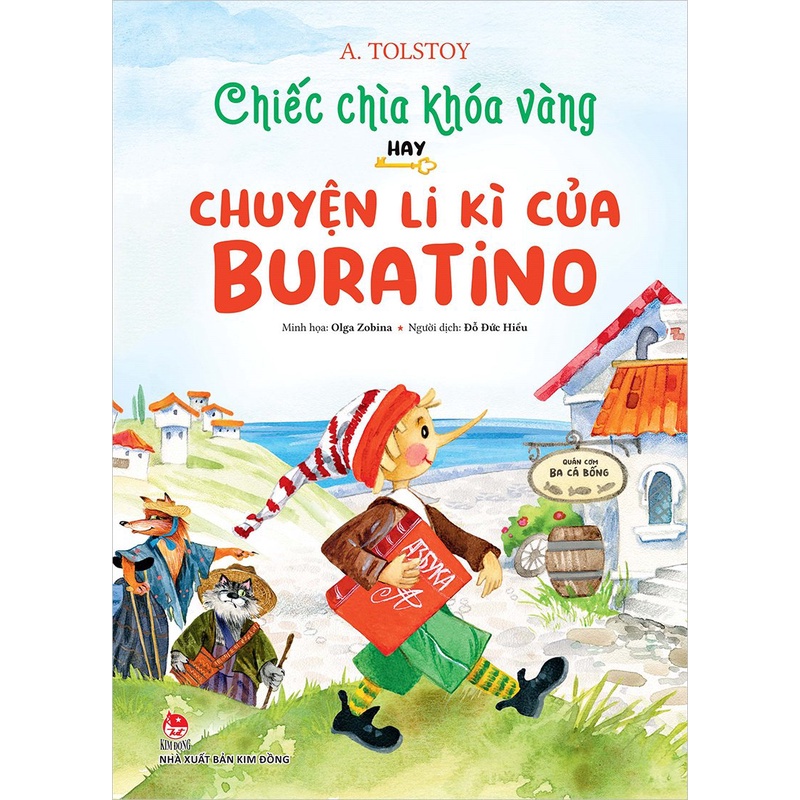 Sách - Chiếc chìa khóa vàng hay chuyện li kì của Buratino