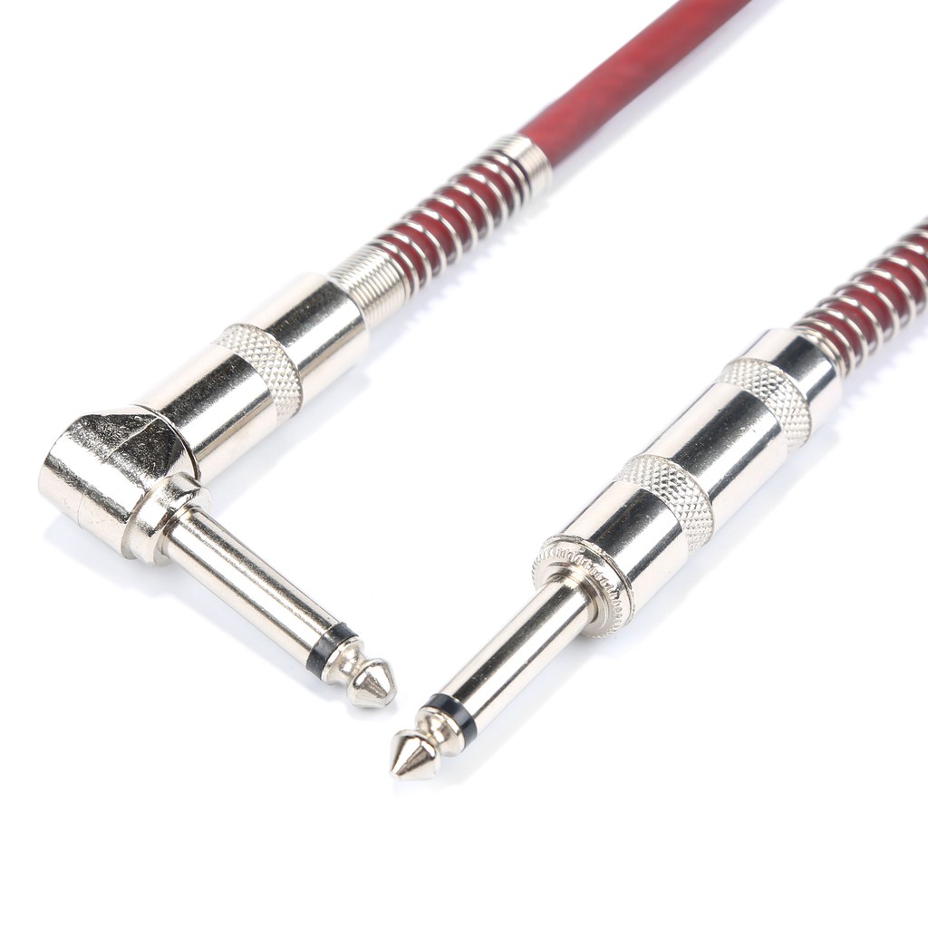 【1.5m/3m/5m/10m】Dây cáp chuyển đổi âm thanh giắc cắm 6.35mm sang 6.35mm 1/4 &quot; dài cho đàn ghi-ta
