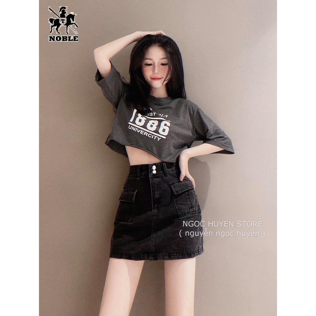 [Freeship] QUẦN VÁY JEAN CAO CẤP CO GIÃN THỜI TRANG NOBLE FASHION TN555