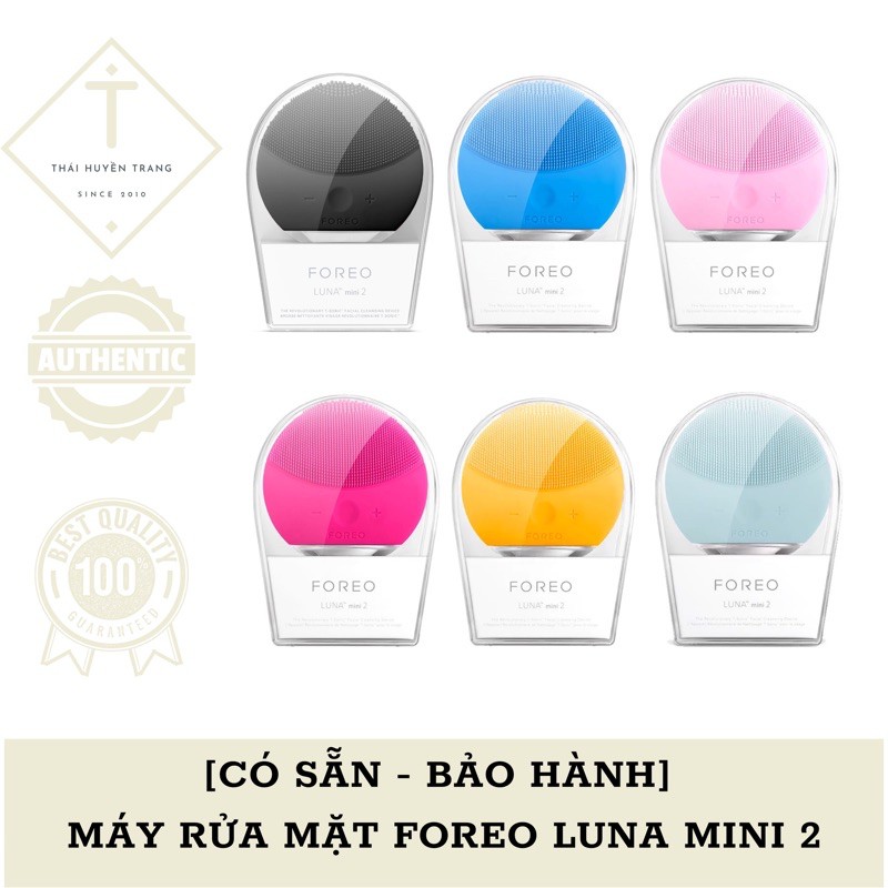 [CÓ SẴN - BẢO HÀNH] MÁY RỬA MẶT FOREO LUNA MINI 2