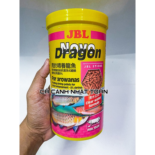 THỨC ĂN CAO CẤP CHO RỒNG JBL NOVO DRAGON ĐỨC HỦ 400G
