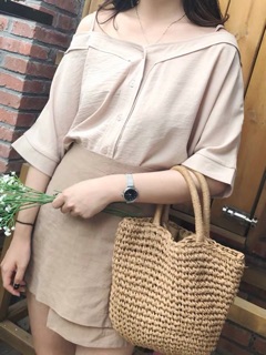 [order về sau 7-10 ngày] Áo trễ vai