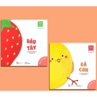 Sách - Ehon kể chuyện - Dâu tây - Gà con (dành cho bé từ 0 - 3 tuổi)