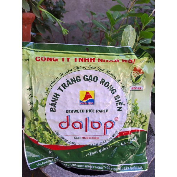 Bánh tráng DALOP rong biển Bình Định