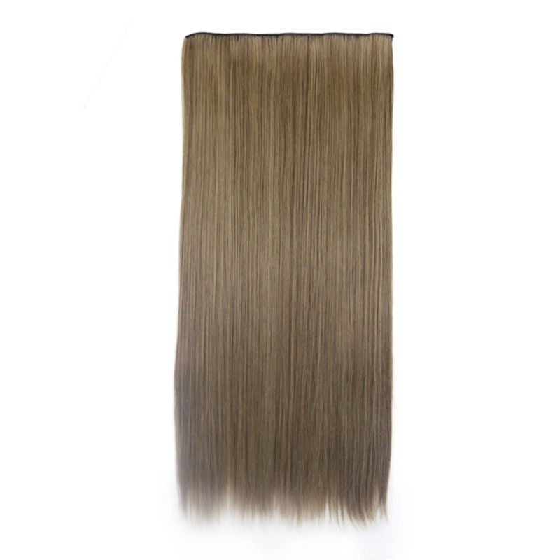 Tóc Giả Thẳng Dài 3 / 4 Đầu Kẹp