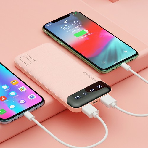 Sạc Dự Phòng Remax WK-161 Topstore Tích Hợp Màn Hình Led Dung Lượng 10000MAH,Hỗ Trợ Sạc Nhanh Các Dòng Máy