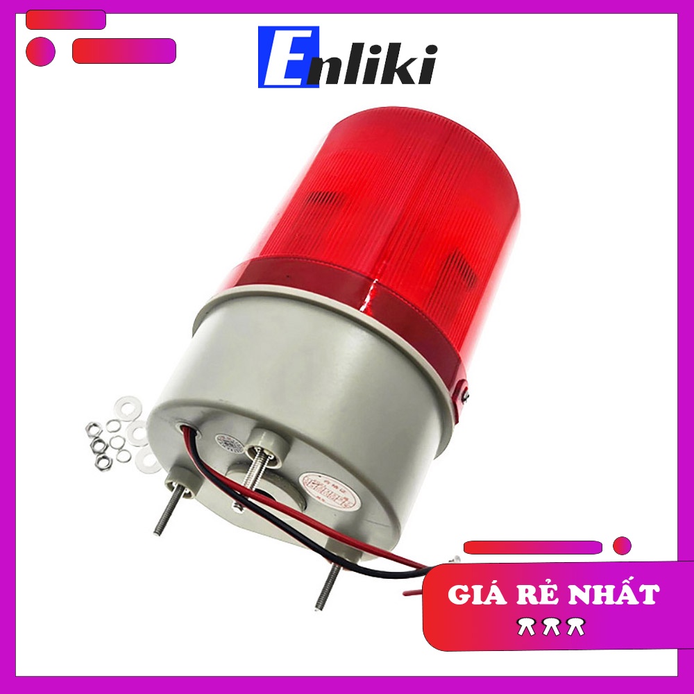 Còi Báo Động Có Đèn Nháy 12VDC