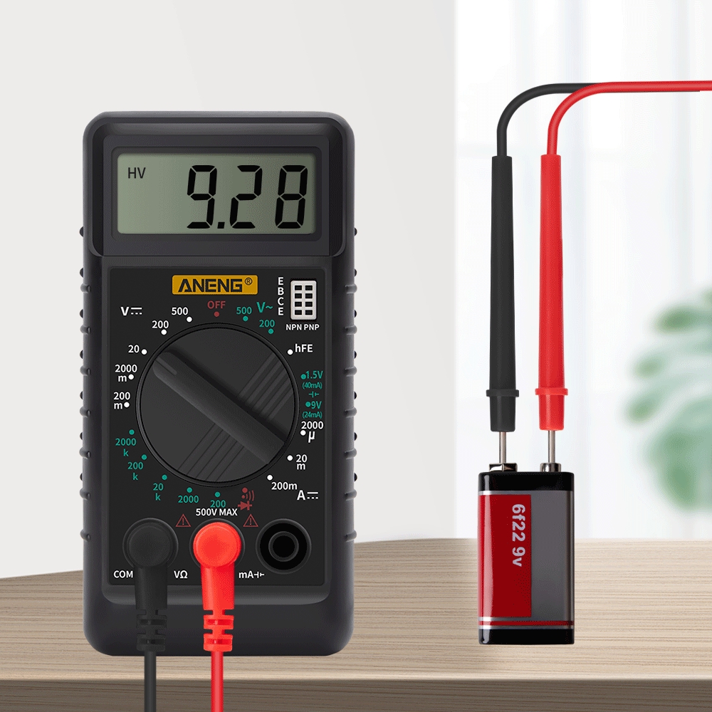 Vạn Năng Kế Kỹ Thuật Số mini aneng dt182 Nc esr
