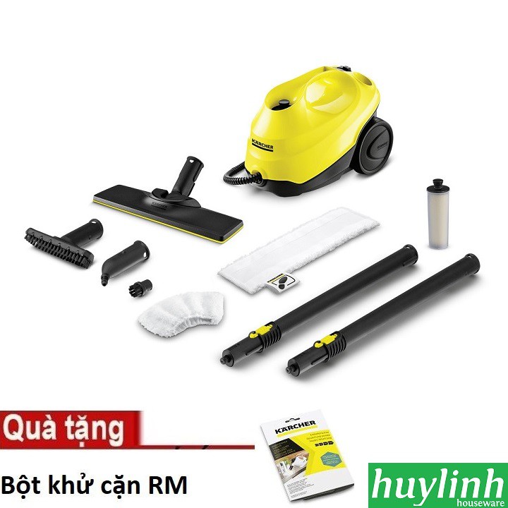 Máy vệ sinh bằng hơi nước Karcher SC3 EasyFix *EU - Tặng bột tẩy cặn RM trị giá 130.000 - Sản xuất tại Đức