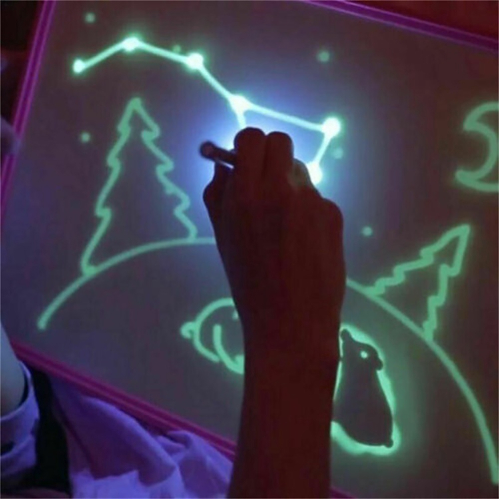 Quả bóng đèn huỳnh quang hỗ trợ học vẽ tiện lợi cho trẻ em