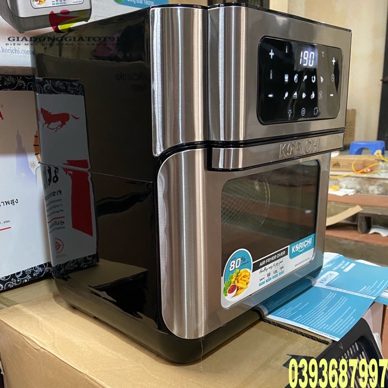 🍇NỒI CHIÊN KHÔNG DẦU ĐIỆN TỬ KORICHI KRC-6199