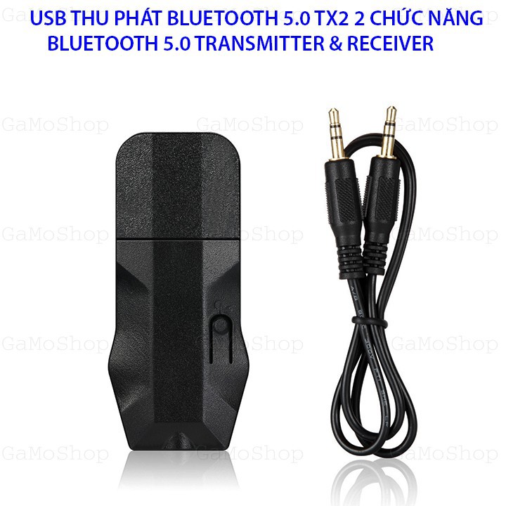 Usb Bluetooth 5.0 TX2 Thu Và Phát Bluetooth Âm Thanh Hay 2 Chức Năng