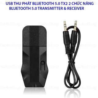 Usb bluetooth 5.0 tx2 thu và phát bluetooth âm thanh hay 2 chức năng