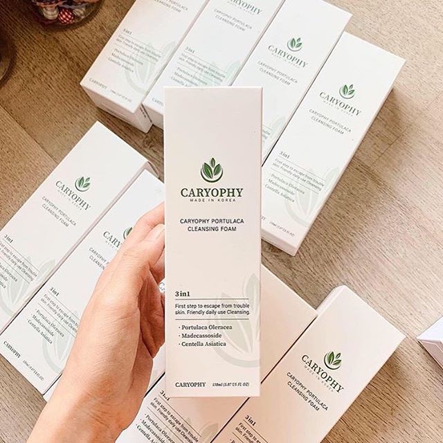 [SIEU HOT ]Sữa Rửa Mặt Trị Mụn Caryophy Portulaca 3in1 150ml | BigBuy360 - bigbuy360.vn