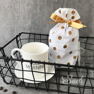 Túi bánh kẹo rút nơ (Chấm bi | 50c)