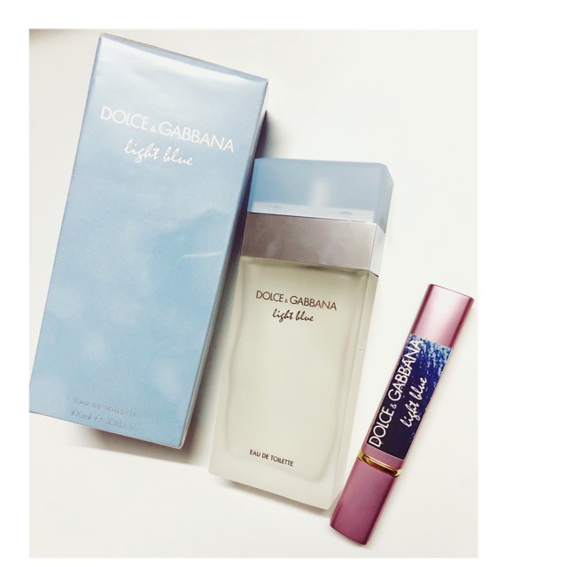 Mẫu thử nước hoa dolce &gabbana lightblue 10 ml dạng xịt