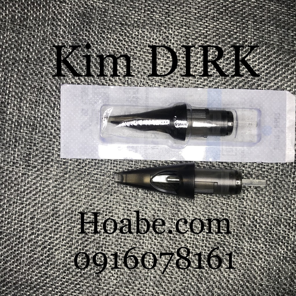 [1 hộp] kim DIRK máy Pen, máy Tatoo, kim siêu bén vào màu siêu nhanh